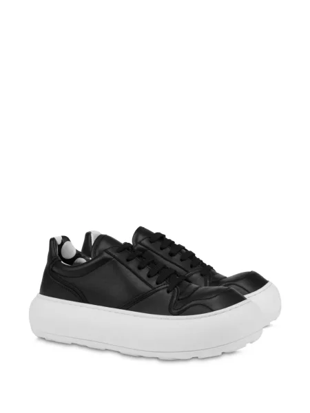 Sneakerși Moschino din piele negru