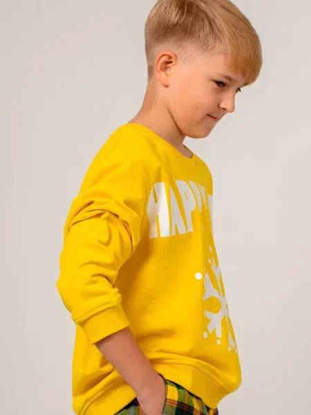 Дитяча піжама Brabrabra жовта