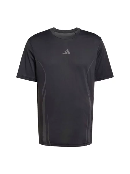 ADIDAS PERFORMANCE Tricou funcțional AIRCHILL gri închis negru