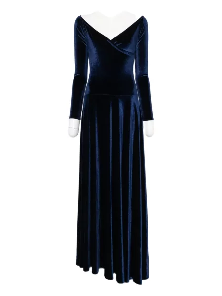 Suknele Atu Body Couture velvetinis mėlyna