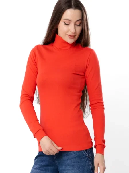 Гольф Носи своє бавовна/еластан помаранчевий