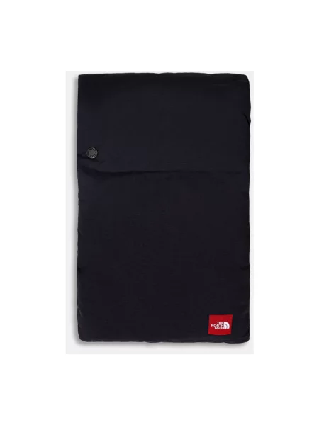 The North Face szalik puchowy Redbox szary gładki czarna