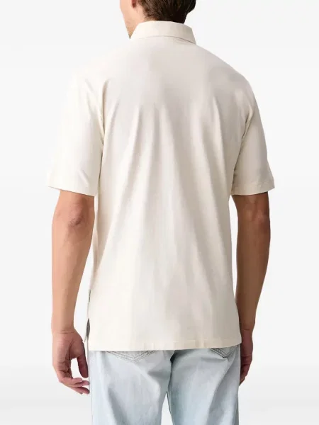Поло тениска Armani Exchange бродирана