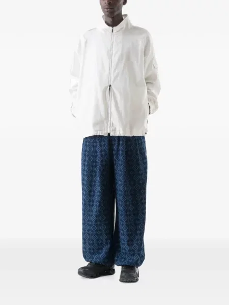 Pantaloni Maharishi cu cordon albastru