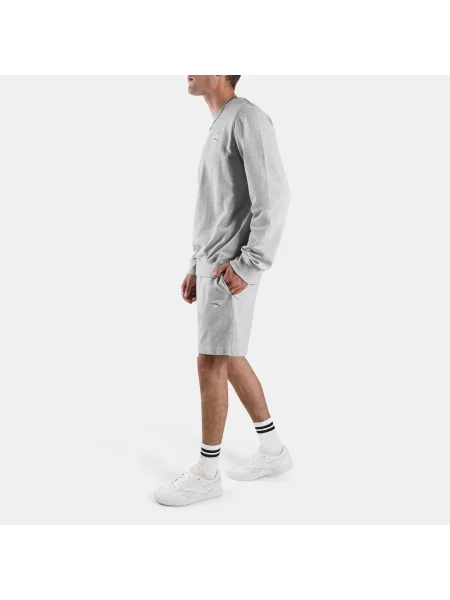Reebok szorty z małym logo IDunisex Medium Grey Marl Size: XS szare