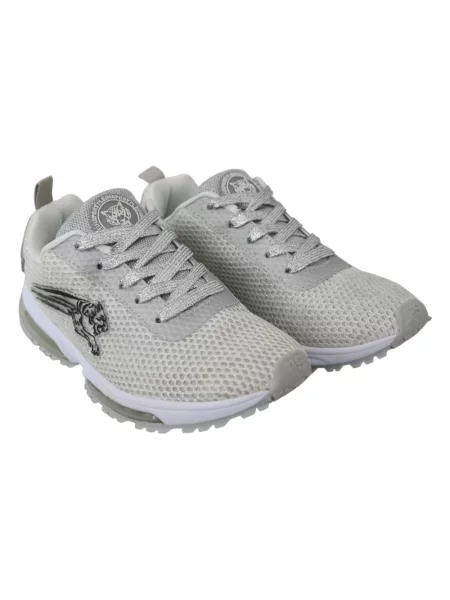 Sneakersy Plein Sport z siateczką szare