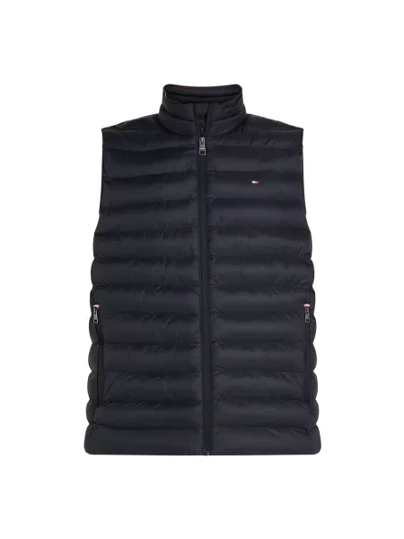 Tommy Hilfiger Kamizelka Pikowana blau niebieska