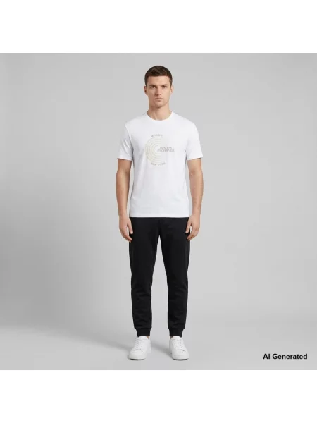 Póló Armani Exchange fehér