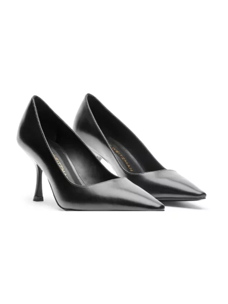 Czółenka Stuart Weitzman skórzana czarna