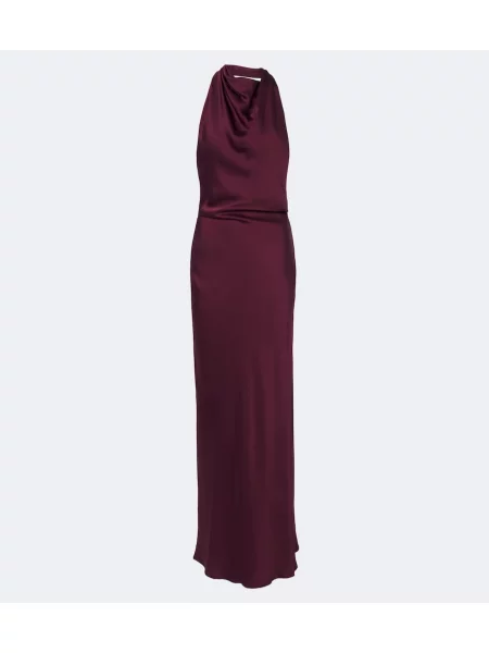 Rochie Simkhai din satin cu gât halter