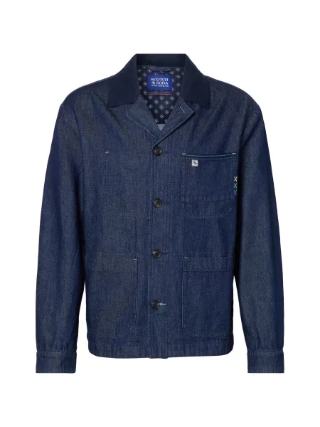 SCOTCH & SODA Geacă de primăvară-toamnă bleumarin
