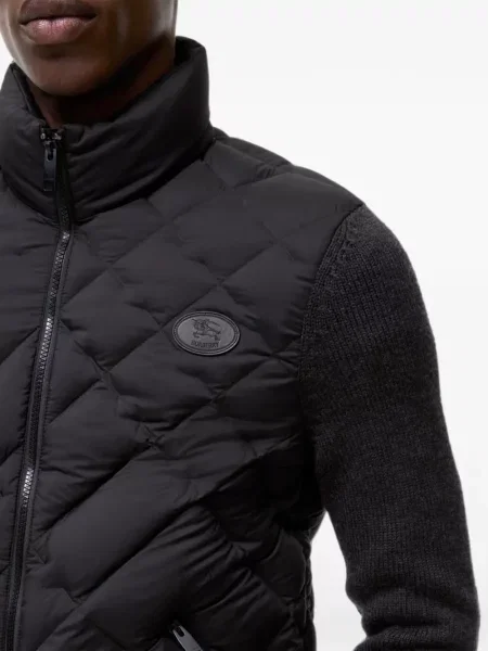 Geacă cu puf Burberry negru