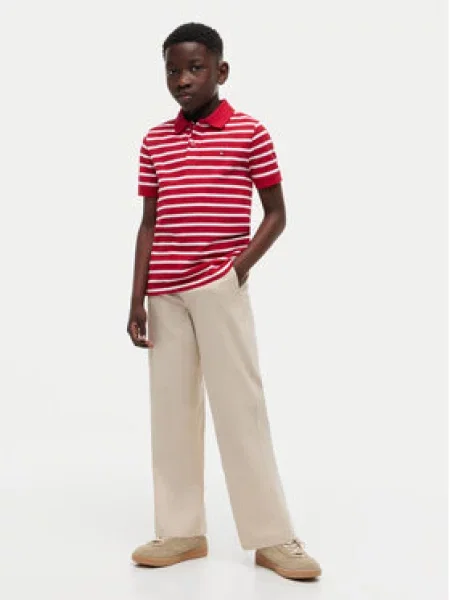 Tommy Hilfiger Pólóing Flag piros