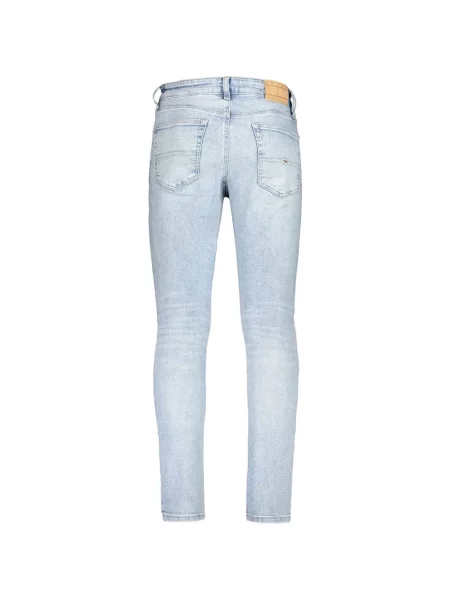Jeansy Tommy Jeans w jednolitym kolorze klasyczne niebieskie