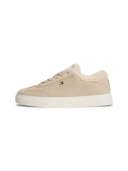 Sneakerși Tommy Hilfiger bej