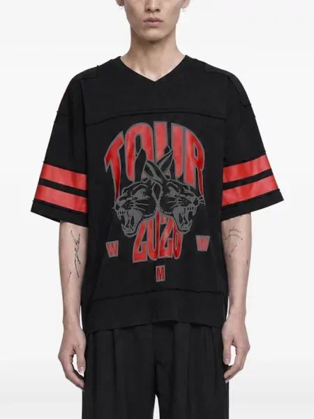 Tricou Who's Who cu imagine negru