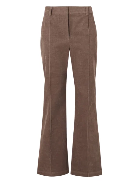 Samsøe Samsøe Nohavice Salot tmavošedá