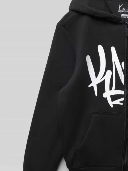 T-shirt z wyhaftowanym logo Another Cotton Lab czarna