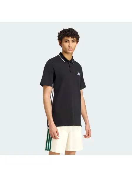 Piké polo tričko Essentials bílé