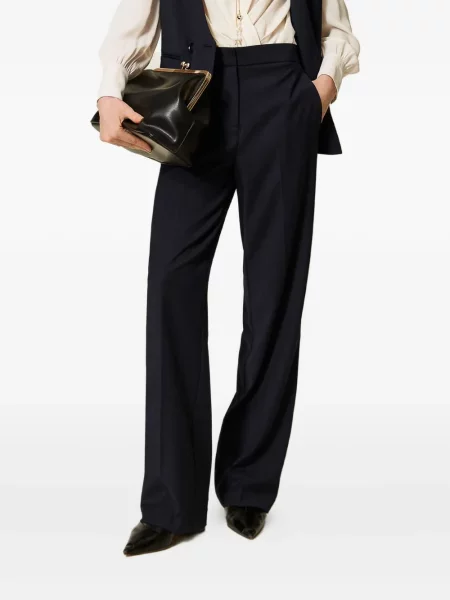 Pantaloni Twinset albastru