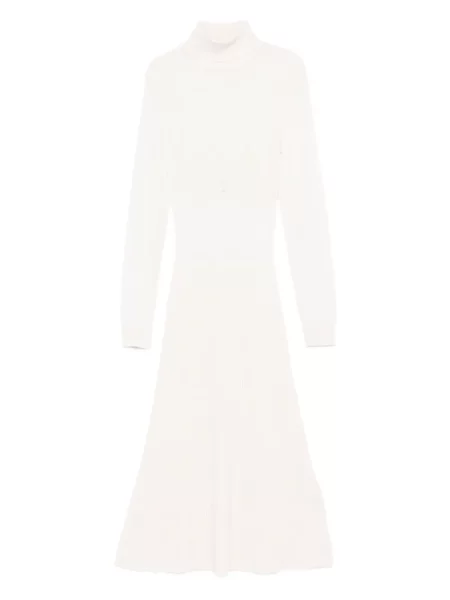 Odgovarati haljina Elisabetta Franchi bijela