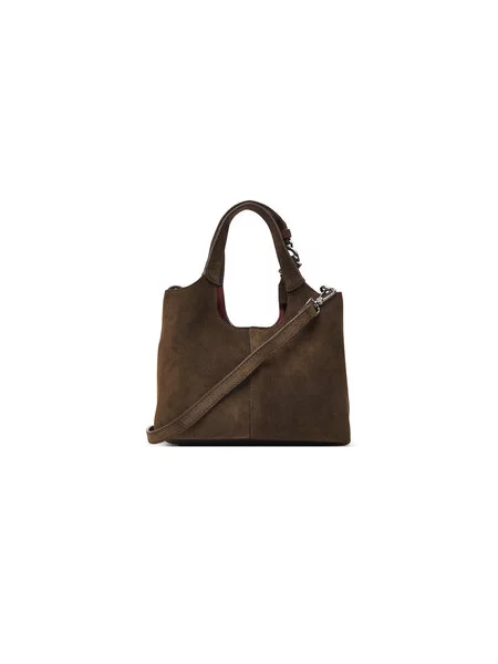 Torbica Coccinelle THE Coccinelle C-Easy Suede E1 THE 58 01 01 Kaki zelena