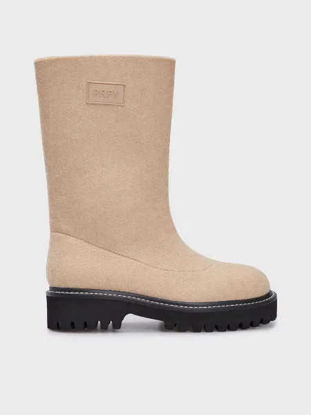Сапоги Prpy бежевые