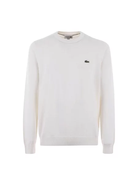 Sweter Lacoste biały