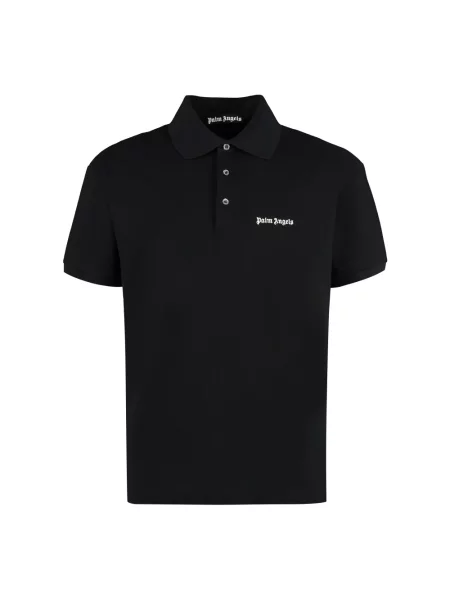 Koszulka polo Palm Angels czarna