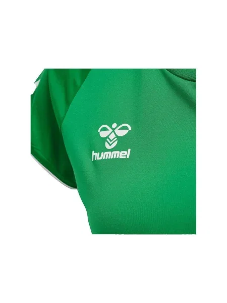 Tricou Hummel stretch verde