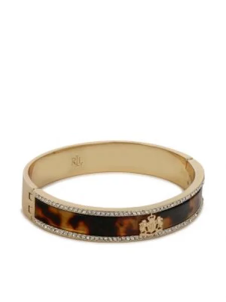 Lauren Ralph Lauren Náramek karamelová / tmavě hnědá zlatá