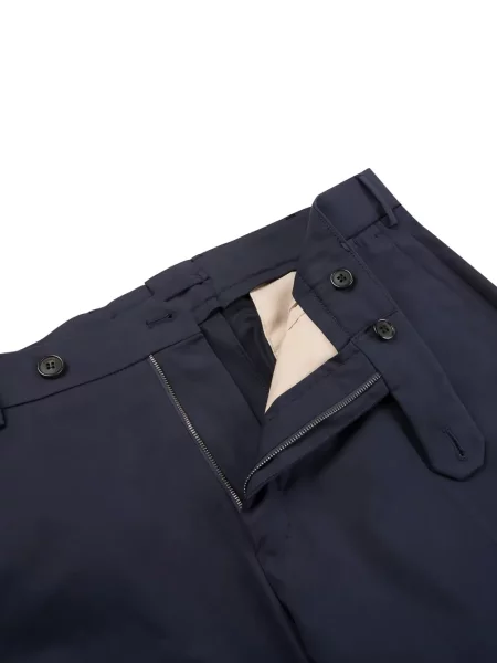 Pantaloni Incotex plisate albastru