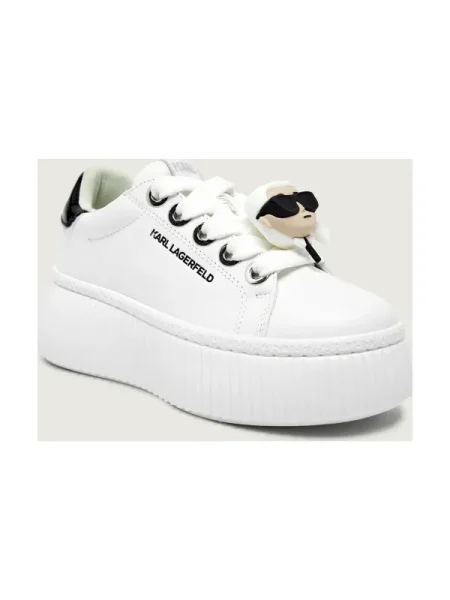KARL LAGERFELD Sneakers Kreeper Lo alb
