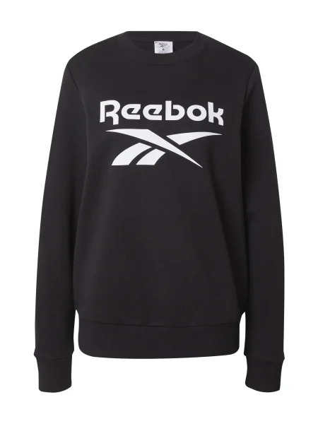 Fleece fleece melegítő felső Reebok fekete