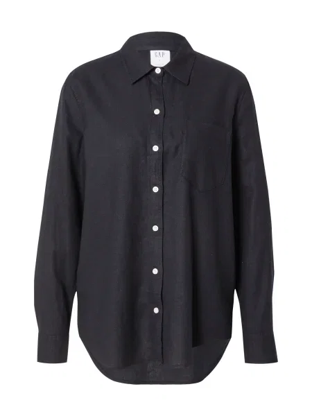 GAP Blúz EASY' fekete