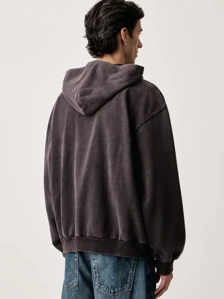 Dickies bluza z kapturem z bawełną szara