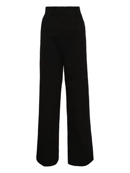 Pantaloni Msgm cu autograf negru