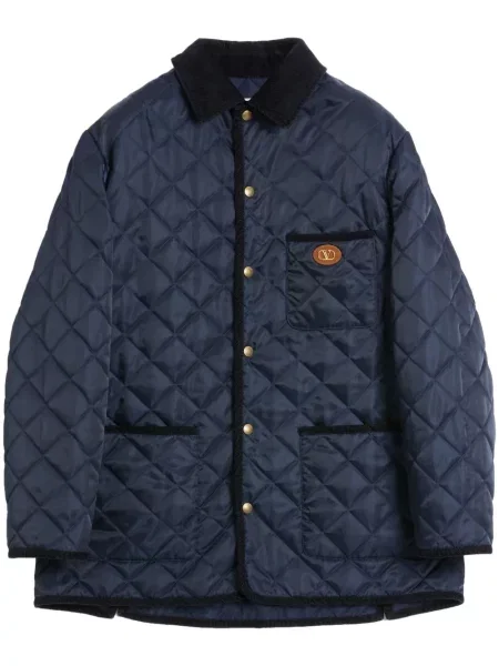 Ветровка Valentino Garavani с качулка синьо