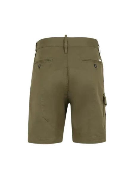 Szorty cargo Dsquared2 brązowe