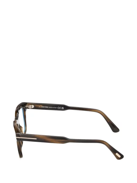Τετράγωνα γυαλιά ηλίου Tom Ford Eyewear καφέ