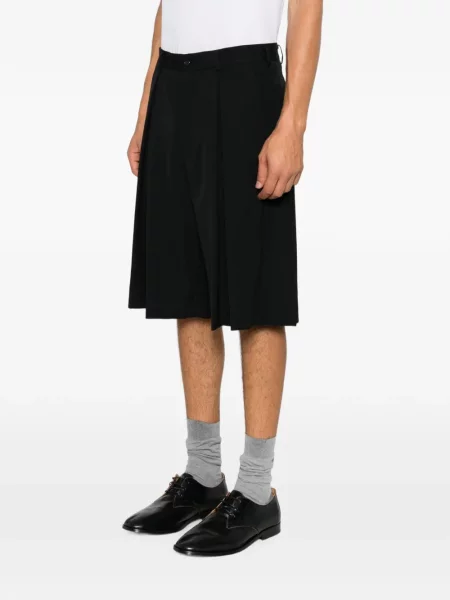 Вълнени шорти Comme Des Garçons Homme Plus черно