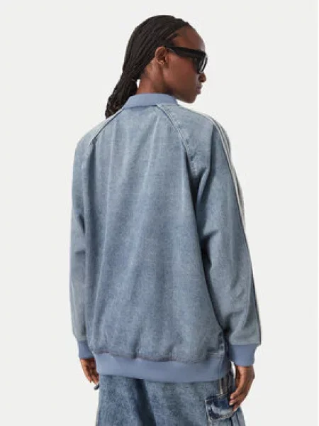 Adidas Jeans jakna Sst Oversize modra