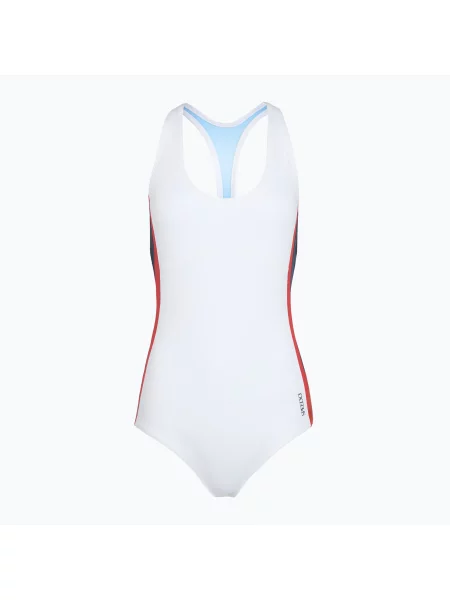 Costum de baie întreg pentru femei Speedo Jetstream Boyleg bright white alb