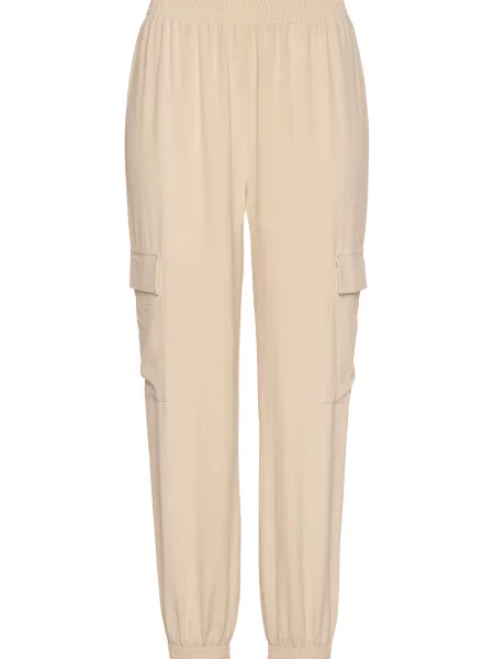 LASCANA Pantaloni bej