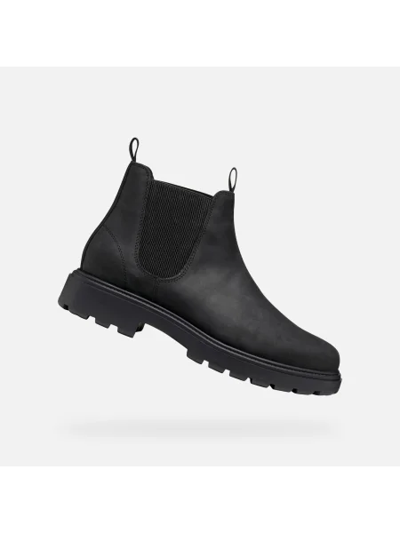 Čevlji do gležnjev Geox črna