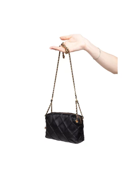 Torebka crossbody Tory Burch skórzana czarna