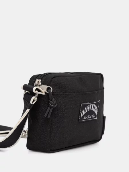 Calvin Klein Geantă de umăr / alb negru