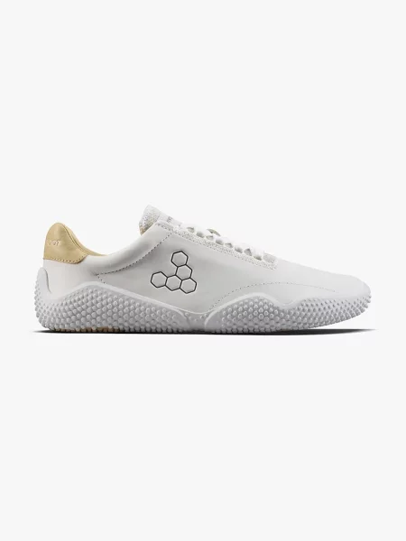 Vivobarefoot sneakers din piele MOTUS STUDIO SNEAKER LTH alb