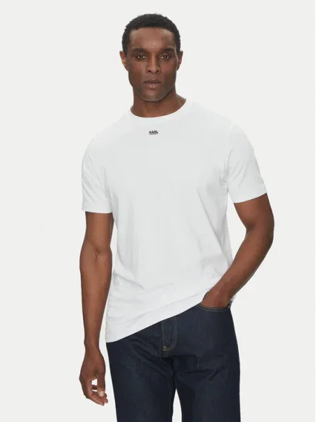 Karl Lagerfeld Tricou alb