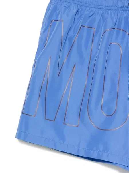 Slip de baie Moschino cu imagine albastru